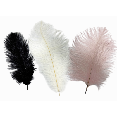 BIG FAKE FEATHER 18-20 cm