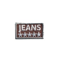 IRON ON PATCH RECTANGLE SMALL