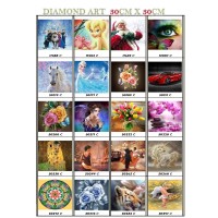 DIAMOND ART MOSAIC  30 x 30 cm