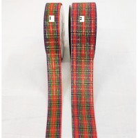 CHRISTMAS SCOTCH RIBBONS - RED-GREEN-BLUE-GOLD