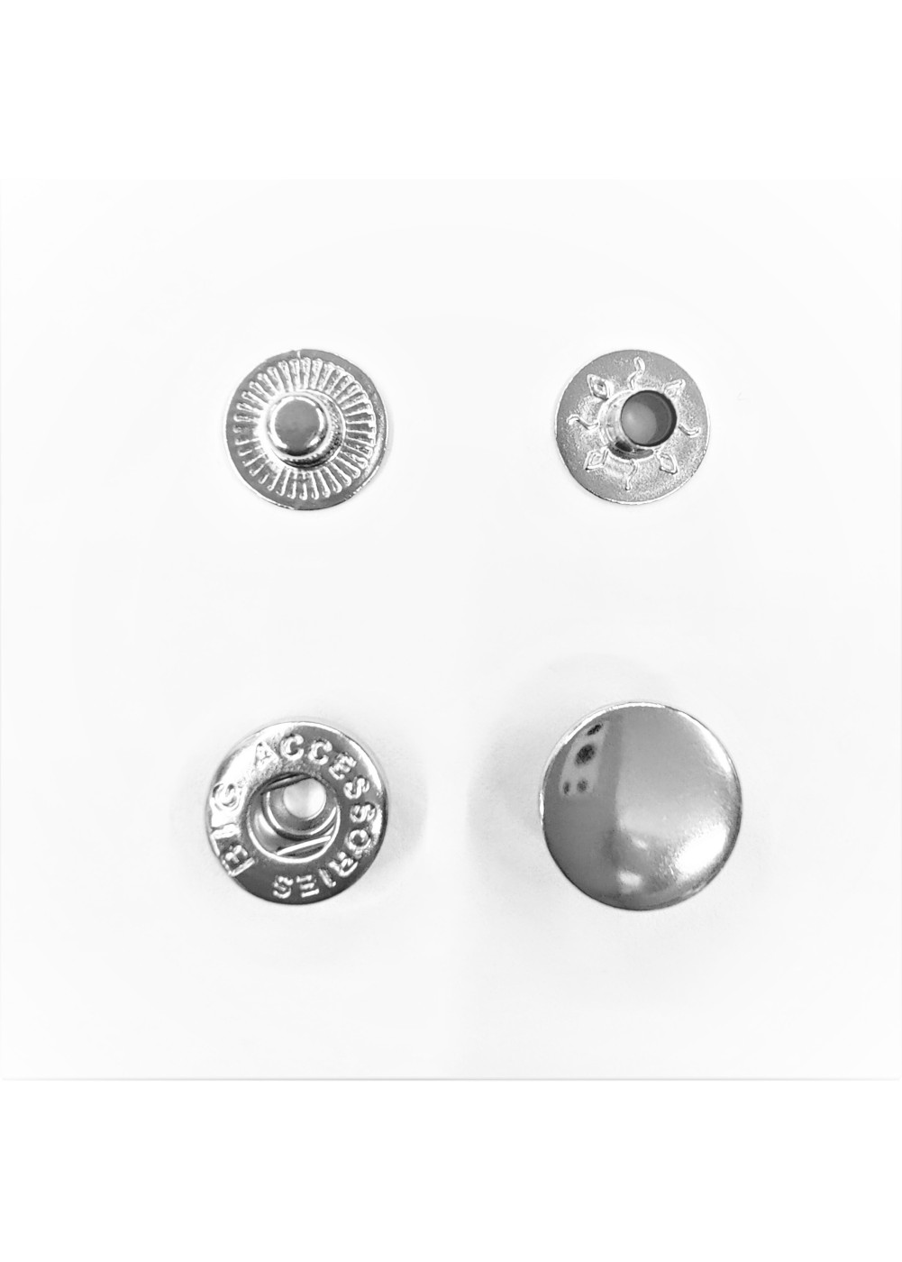 S-SPRING TYPE , SNAP BUTTON (4 PARTS)