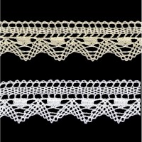 CROCHET LACE COTTON 4 cm