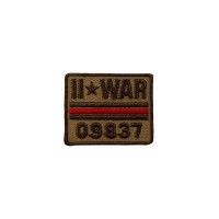 IRON ON PATCH RECTANGLE MEDIUM