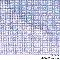 THERMOADHESIVE RHINESTONE TAPE  10 x 24 cm