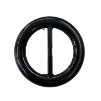 PLASTIC CIRCLE BUCKLE  4 cm