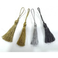 METALLIC TASSEL 5.5 -10 cm